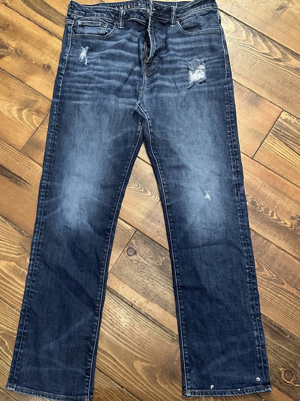 American Eagle AirFlex+ + Men's Jeans Blue Waist 36 x 34
